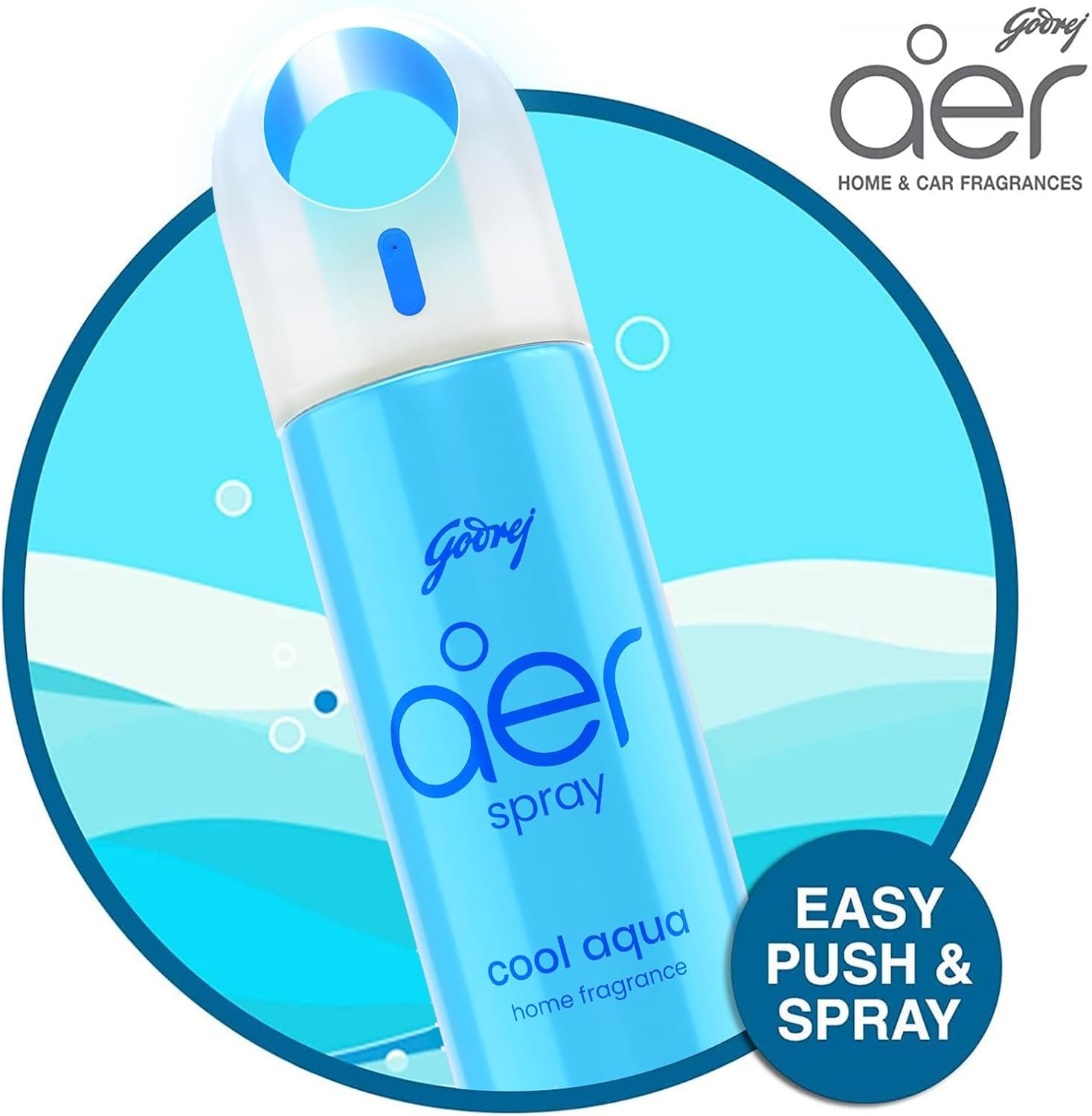Godrej Aer Spray Room Freshner Cool Aqua 220ml - image 5
