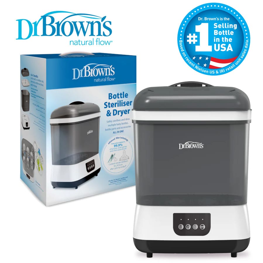 Dr. Brown's Bottle Sterilizer And Dryer (ALL In One)- Advanced Filter Technology | AC178-INTL - image 1