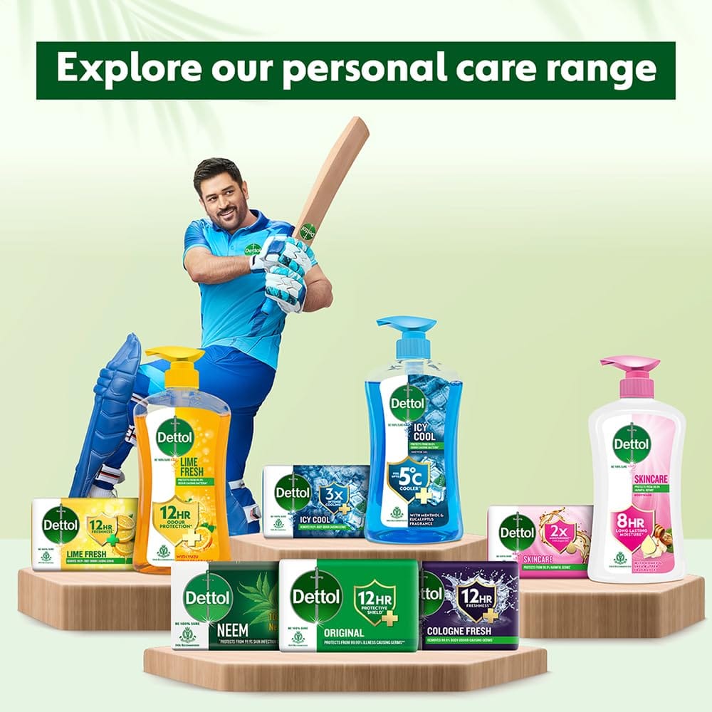 Dettol Skincare Soap 150g Pack of 4 - image 3