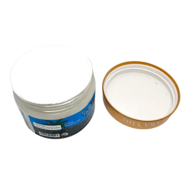 100% Natural Coconut Oil With Extra Virgin - NutraVibe 200ml (Edible Coconut Oil ) Useful For Baby, Hair, Skin & Body Tanning - image 4