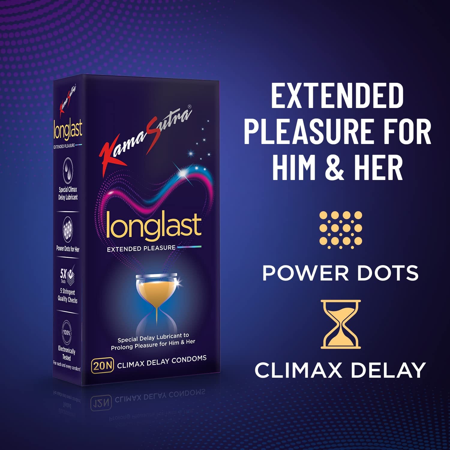 KS Longlast Condoms Pack of 20 - image 2