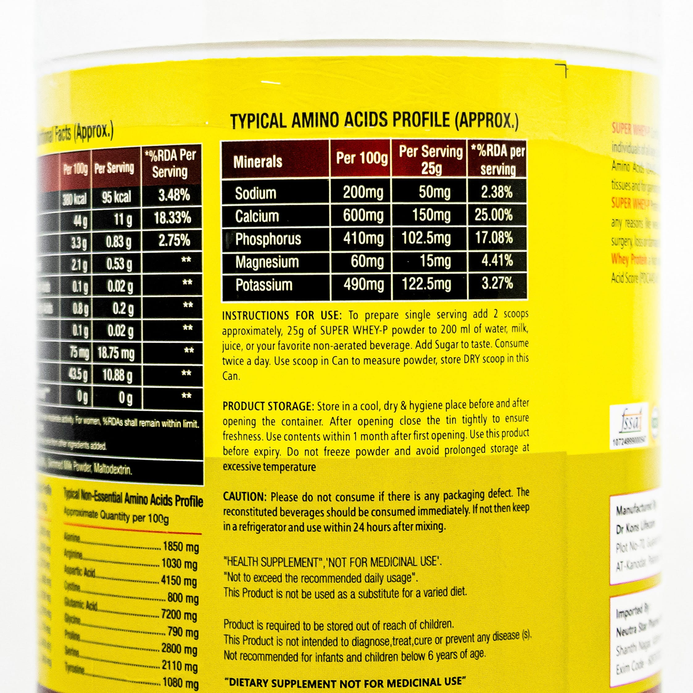 SUPER WHEY - P | Premium Quality Whey Protein - 200g - image 2