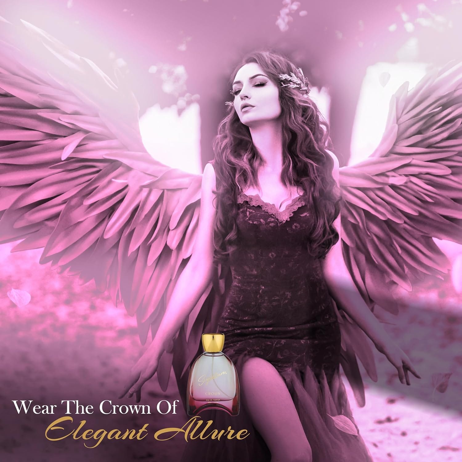 Signature CROWN ROYAL Eau De Parfum (EDP) For Her - 100ml (3.4 fl.oz.) Signature Perfume - image 3