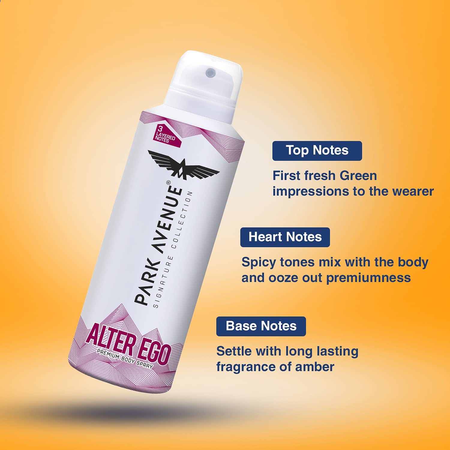 Park Avenue Alter Ego Premium Body Spray 150 Ml - image 3