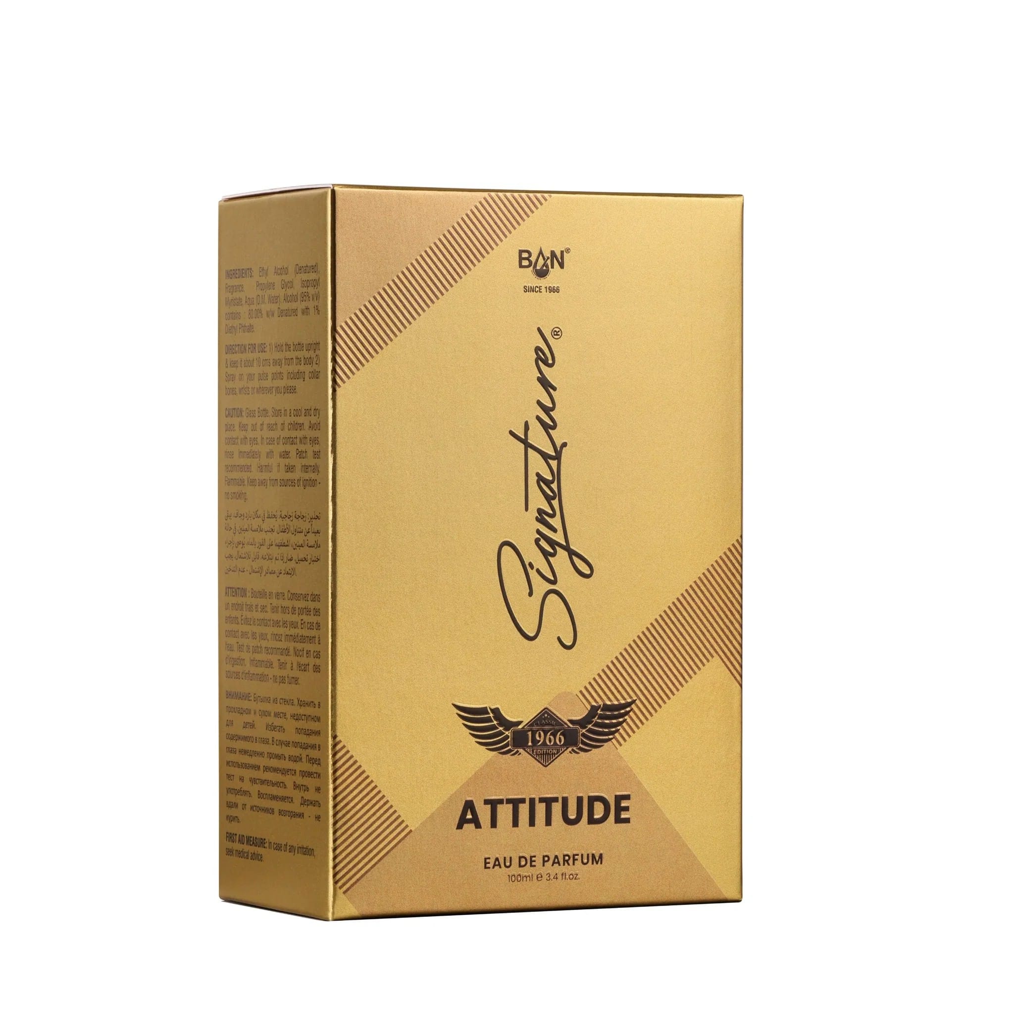 Signature ATTITUDE (EDP) Impact Eau De Parfum - 100ml Perfume For Men - image 3