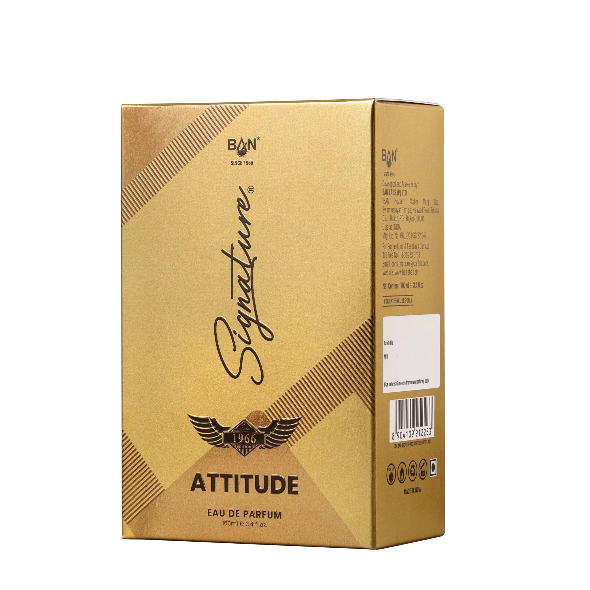 Signature ATTITUDE (EDP) Impact Eau De Parfum - 100ml Perfume For Men - image 5