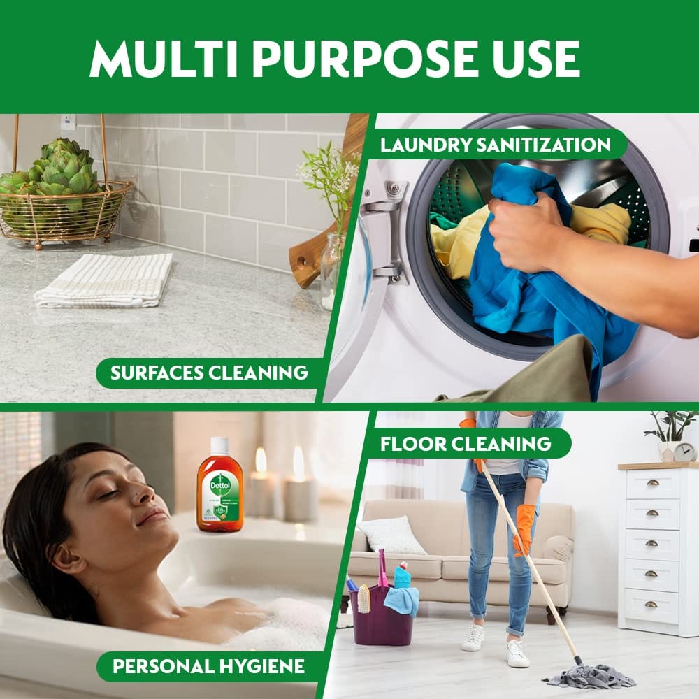 Dettol Antiseptic Liquid 125ml Germ Defence - image 2