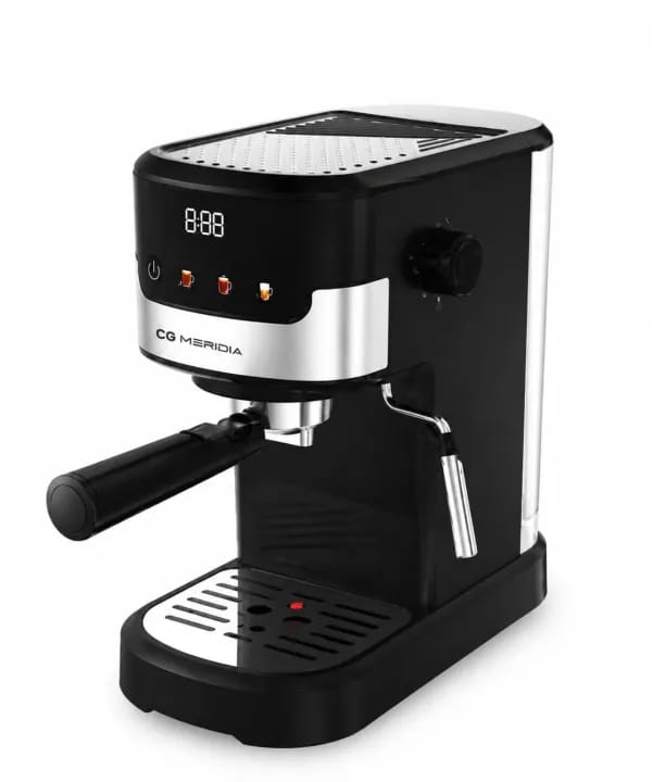 CGMERIDIA Espresso Machine, 1 Liter, 2 Cups, 1100W, Black - CGMRCM01 - image 3