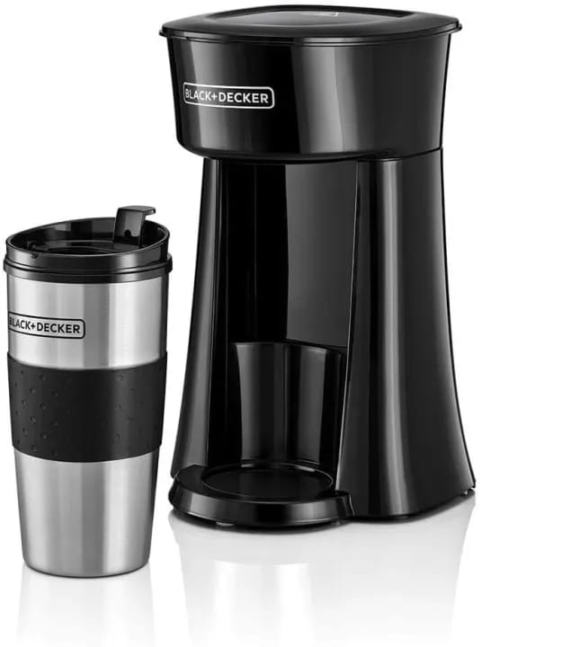 BLACK+DECKER Coffee Machine, 650W, 360ml Travel Mug, Black - DCT10-B5 - image 5