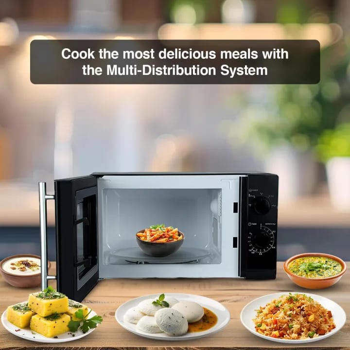 Godrej GMX 20SA2 BLM 20L Solo Microwave with Powder Coated Cavity (Black) - image 5