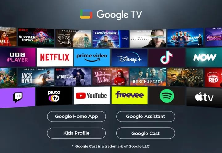 TCL 75P7K QLED, Direct LED TV, 4K HDR , Smart TV Powered by Google - image 3
