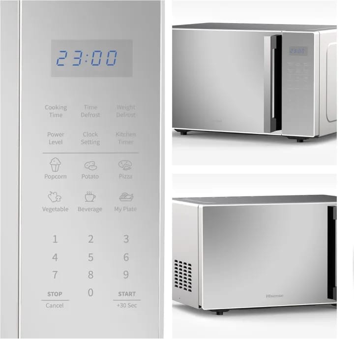 Hisense Mirror Digital Grill Microwave, 25 Liters H25MOMS7HG - image 5