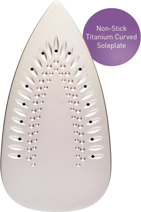 Panasonic NI-M300T Steam Iron Titanium Coated Soleplate Garment Care - 1500 Watt Blue - image 5