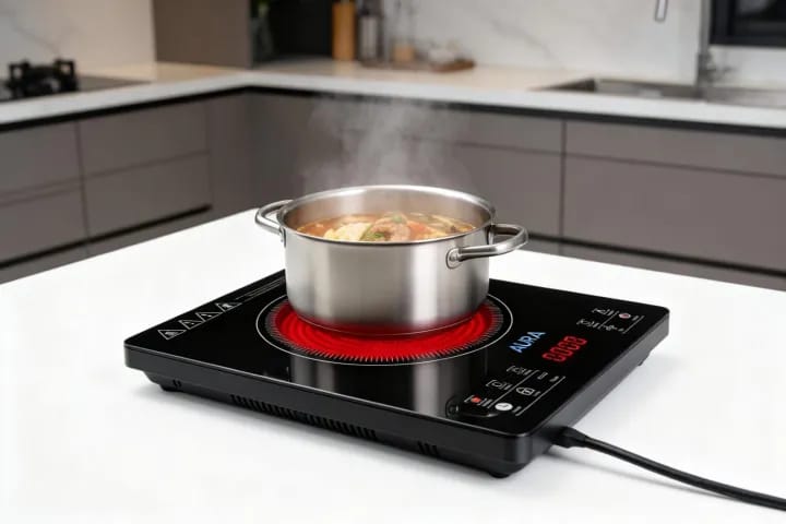 AURA 2000 Watt Infrared Cooker AU20IFD Suitable For All Utensils | 1 year Full Service Warranty - image 4