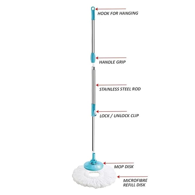 CG Spinner Joy Mop Steel Spenser 7 liters /CGMOP7PSS 1 year Warranty0 - image 4
