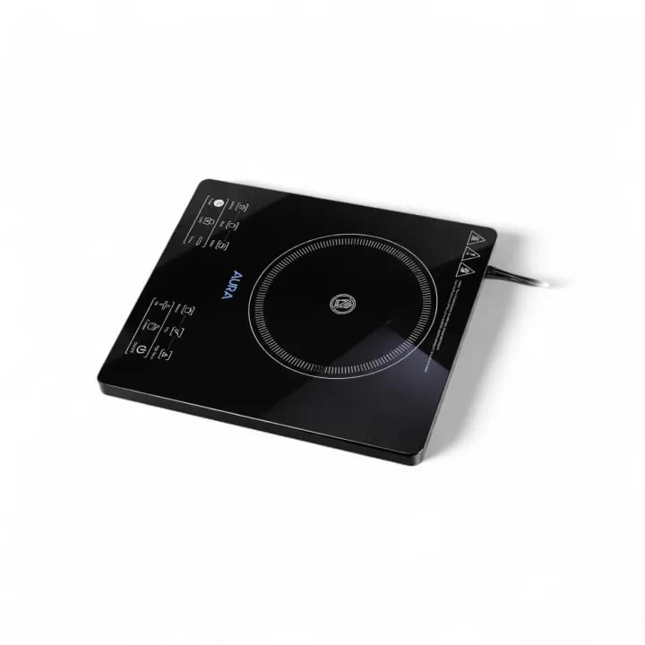 AURA 2000 Watt Infrared Cooker AU20IFD Suitable For All Utensils | 1 year Full Service Warranty - image 2