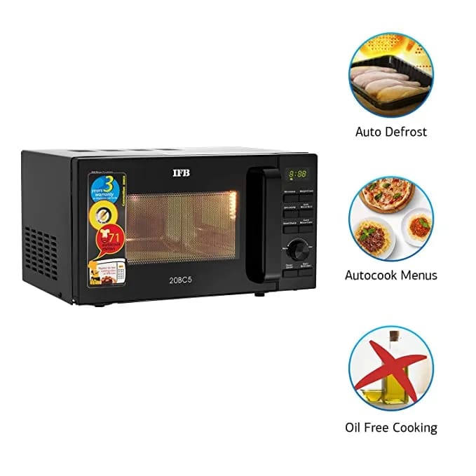 IFB 20Bc5 20L Convection Microwave - Black - image 5