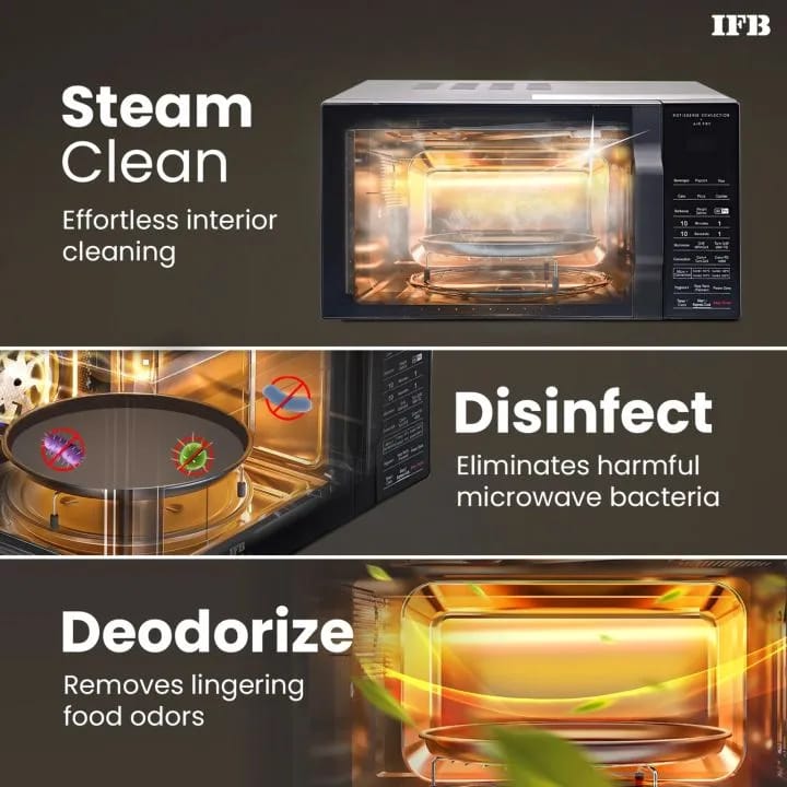 IFB 30 L Rotisserie Convection Microwave with Air Fry and Dual Heaters/IFB 30BRC4 - image 3