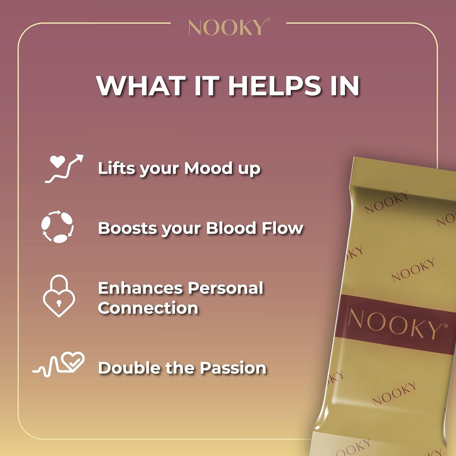 Nooky Mood Enhancing Chocolate For Men & Women (18+) - image 4