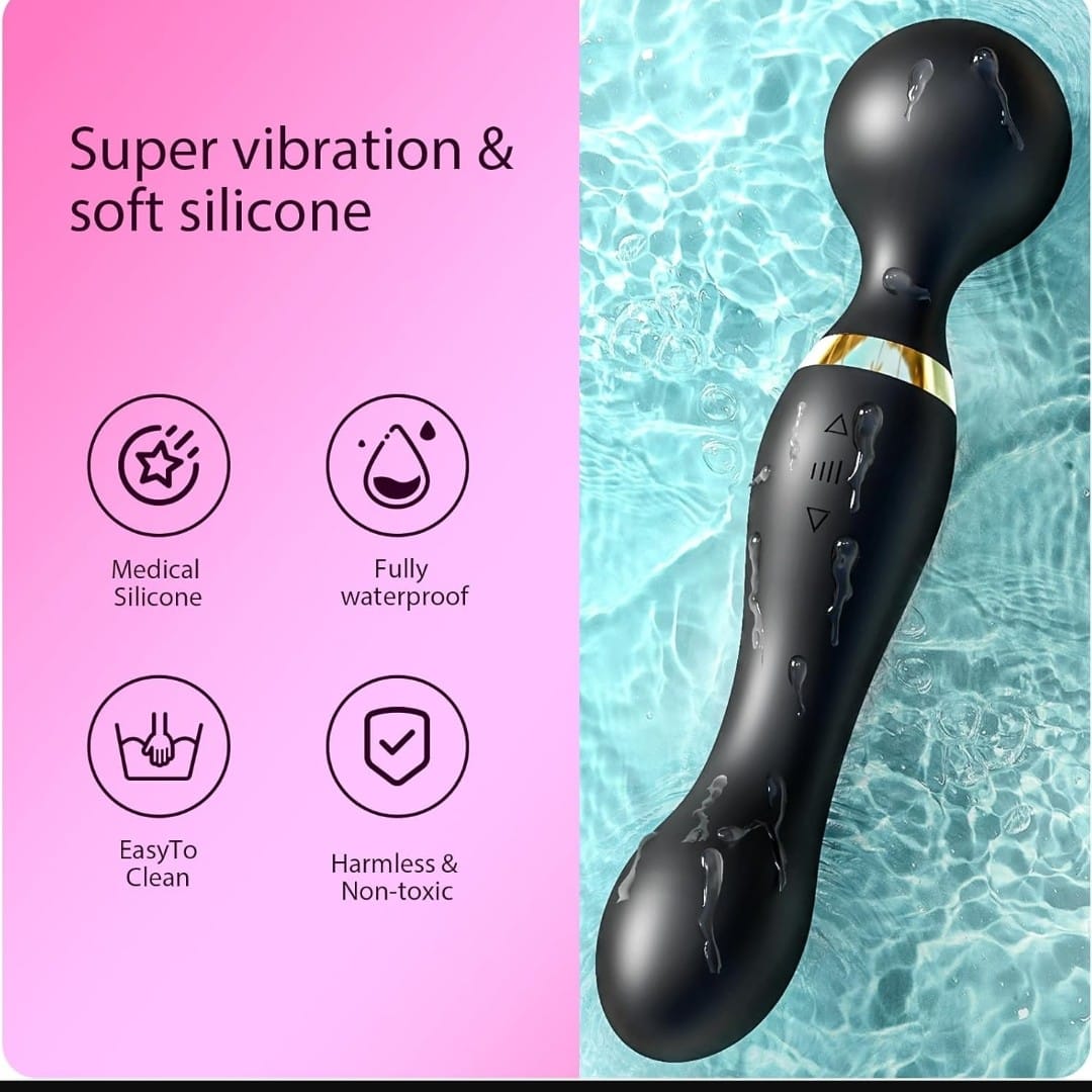 Dual Head Vibrator Multipurpose Massager Vibrator Wand
