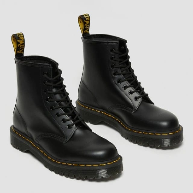 Martens Double Sole Black Boots For Men - image 1