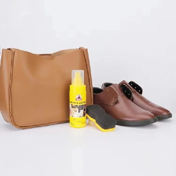 Quick Shine Liquid Shoe Polish – 150ml Neutral Leather Care With Sponge Applicator - image 4