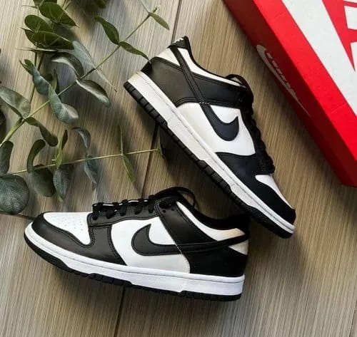 Black/White Sneakers For Men - image 1