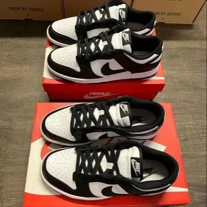 Black/White Sneakers For Men - image 3