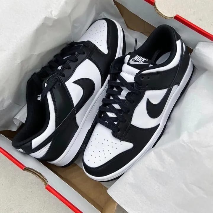 Black/White Sneakers For Men - image 2