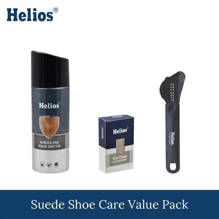 Helios Suede & Nubuck Shoe Care Value Pack - image 1
