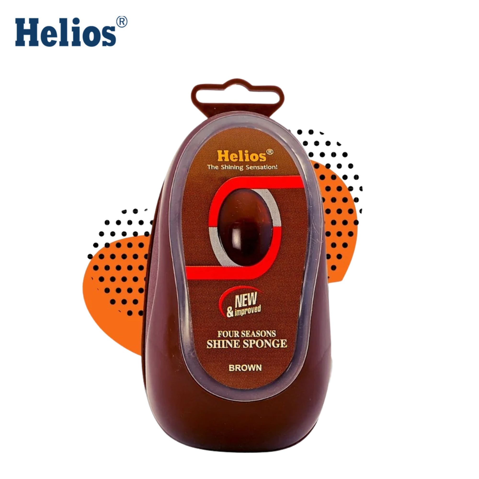 Helios Four Seasons Shine Sponge For Leather Shoes - Black/Brown/Natural - image 1
