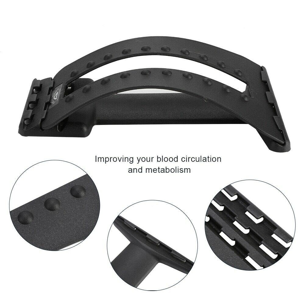Magic Stretcher Fitness Equipment Stretch Relax Mate Stretcher Lumbar Support Spine Pain Relief Chiropractic - image 5