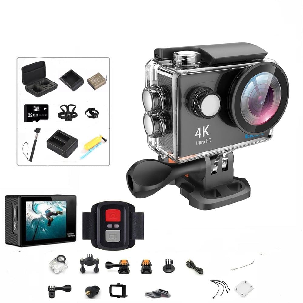 EKEN H9R / H9 Action Camera Ultra HD 4K / 30fps WiFi 2.0" 170D Underwater Waterproof Helmet Video Recording Cameras Sport Cam - image 3