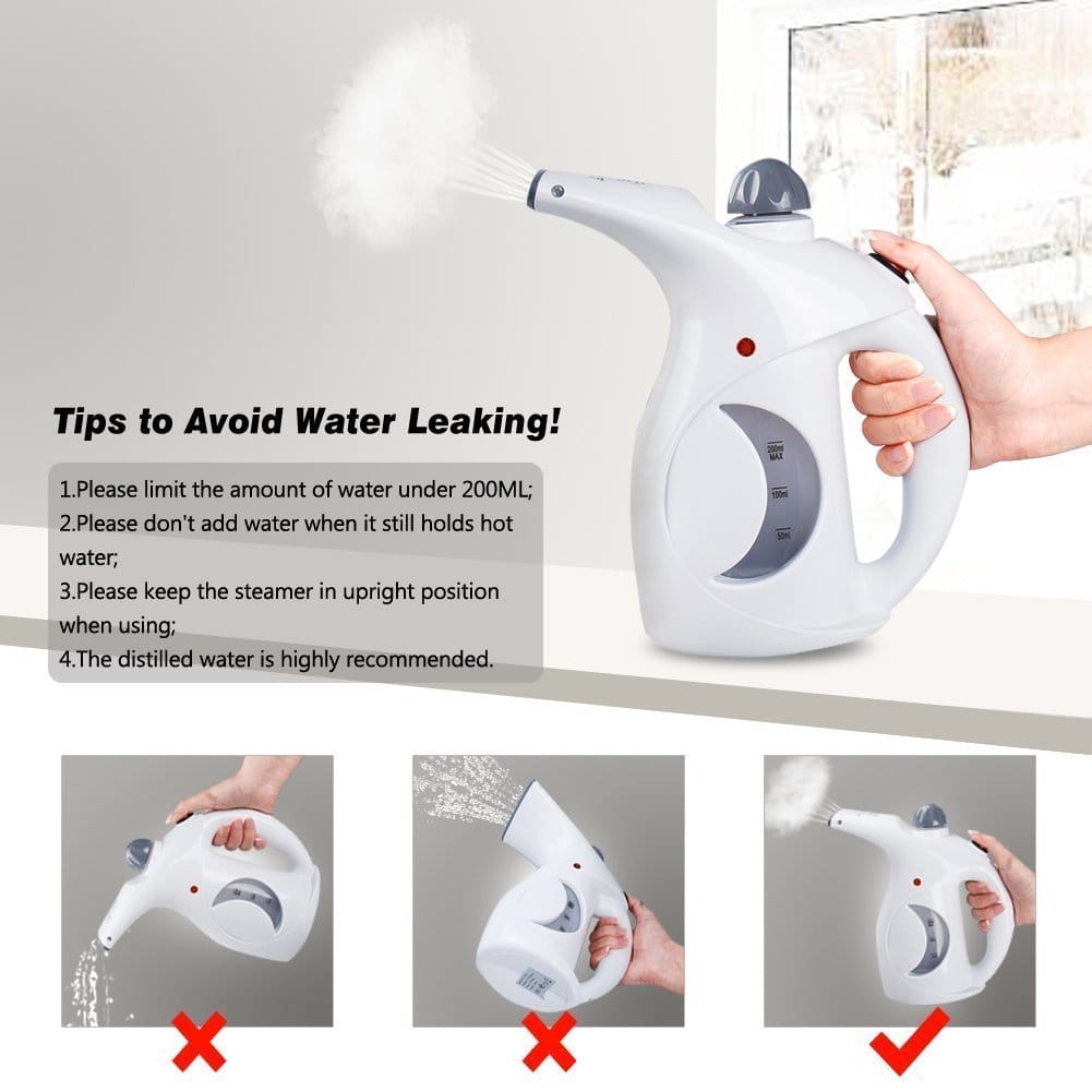 Akira GS-558 Portable Face and Garment Steamer(800 Watt) - image 3