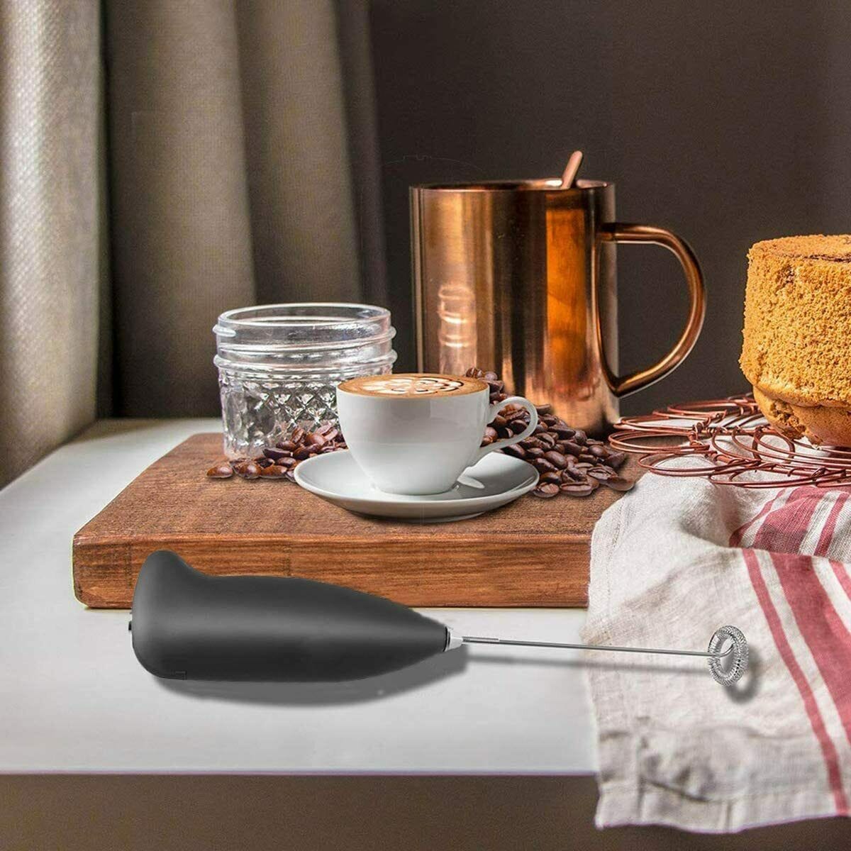 Battery Operated Milk/Coffee/Egg Frother Mixer - image 5