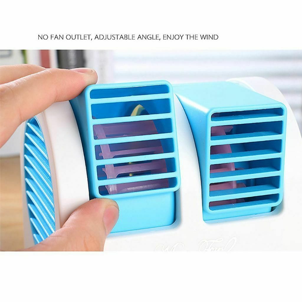 Mini Cooling Fan Usb Battery Operated Portable Air Conditioner Cooler - image 4