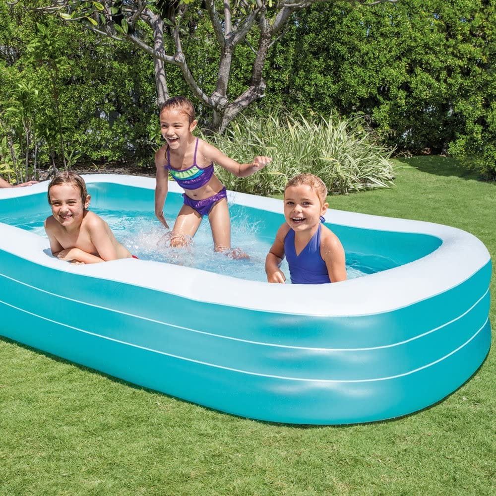 Intex Rectangular Swimming Pool Toddler Kids 1.66m x 1.00m x 25cm - image 2