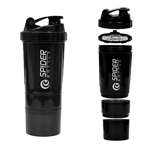Met RX Shaker | Spider Shaker Protein Shaker Multicolor Protein Compartment | Spider Shaker Gym Bottle - image 1