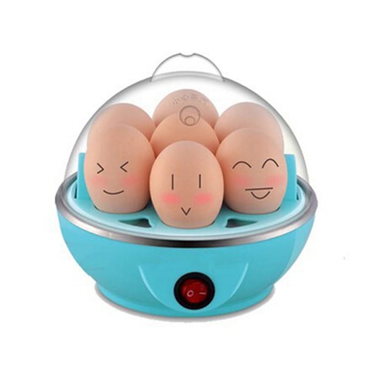 Multi-Function Rapid Electric Egg Cooker 7 Eggs Capacity Quick Egg Boiler Steamer Shut Off Steamer Eggs - image 1