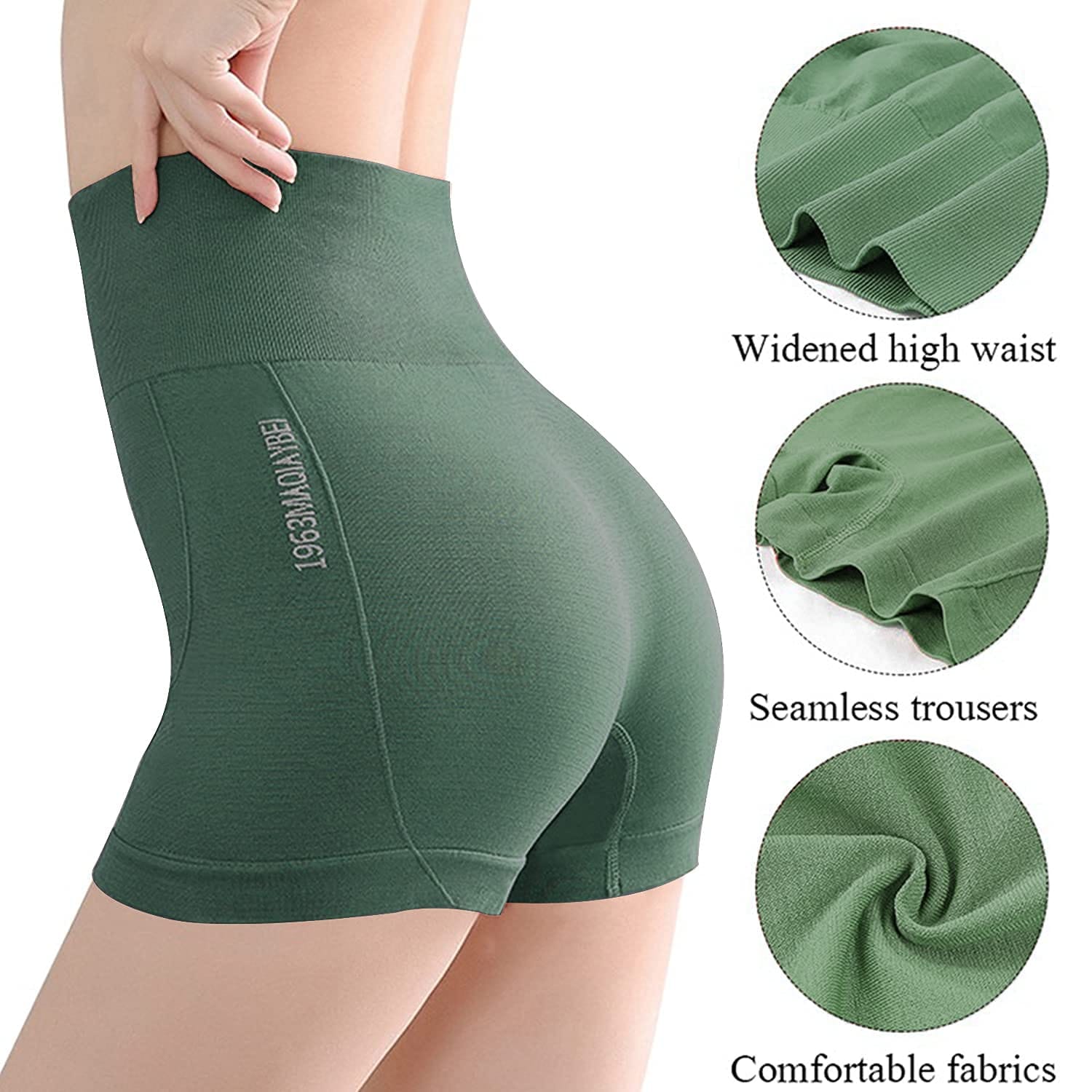 Fitness Shorts For Women High Waist Skinny Pants - image 3