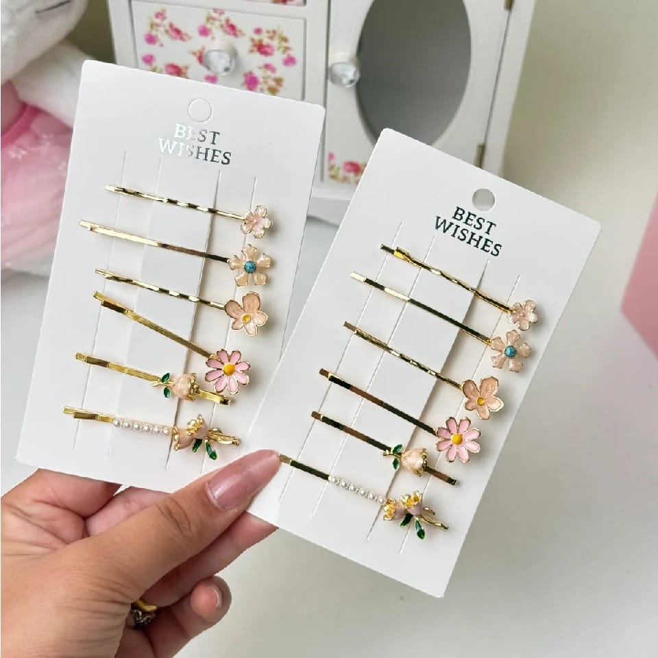 Sakura Clip Set - Blushing Beauty