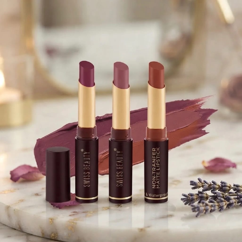 Swiss Beauty Non Transfer Matte Lipstick - image 1
