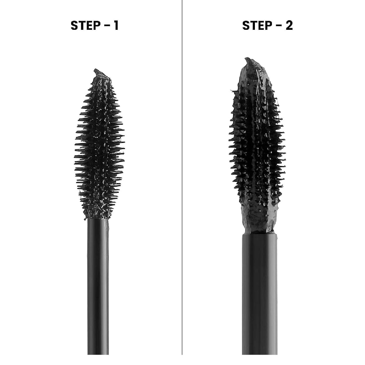 MARS Double Trouble Volumizing And Lengthening Mascara | 2-In-1 Mascara For Women | Long Lasting (15 Ml) (Black) - image 5