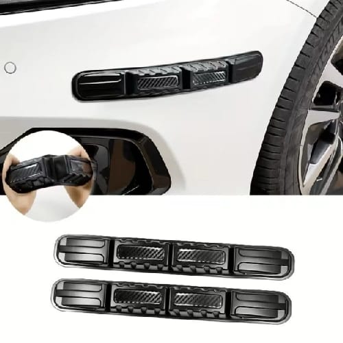 Universal 3d Carbon Bumper Protector (Set Of 4pcs) - image 1