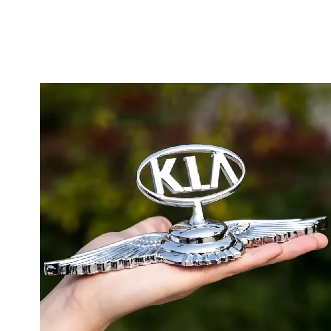 Kia Bonnet Logo With Wings For All Kia Cars - image 2