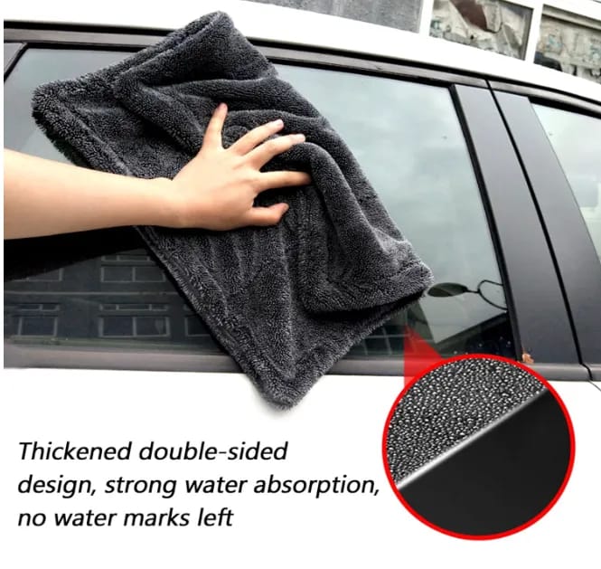 Super Absorbent Car Towel 40 X 40 Size With 1000gsm - image 2