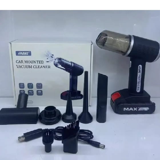 Car Powerful Vacuum Cleaner With Strong Suction Power And Blower 2 In 1 - image 1