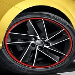 Alloy Wheel Rim Protector For Car (Universal) - image 3