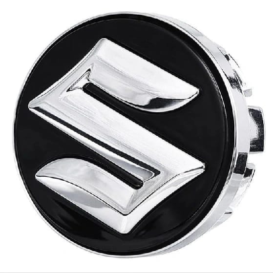 Suzuki Black Alloy Wheel Hub Centre Cap | Premium ABS Material | Perfect OEM Fit - image 1