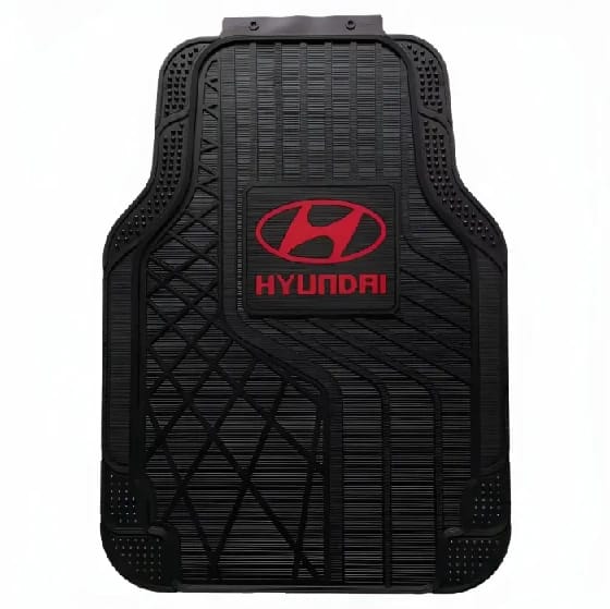 Hyundai Car Rubber Floor Mat 5 Pcs Universal Fit - image 1